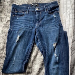 Express ripped leggings fit like jeans